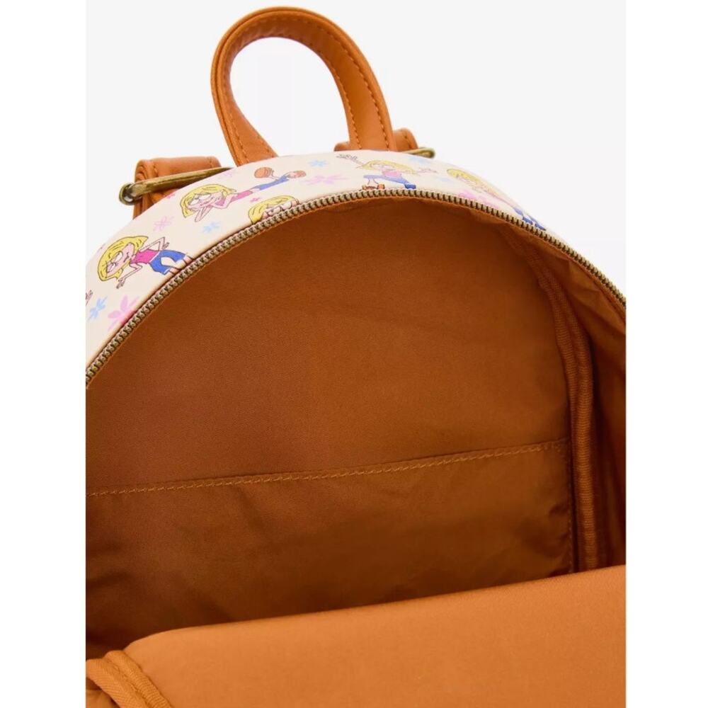 Loungefly Disney Lizzie McGuire Cartoon Lizzie Mini Backpack | NWT - Picture 4 of 6